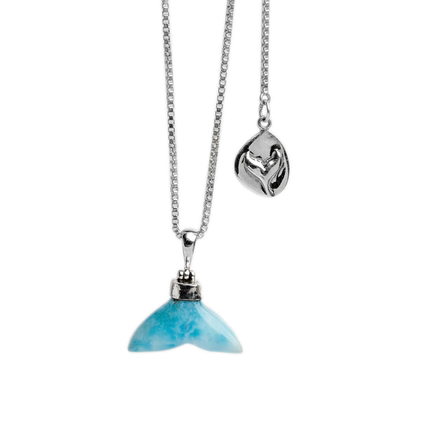 Larimar Whale Tail