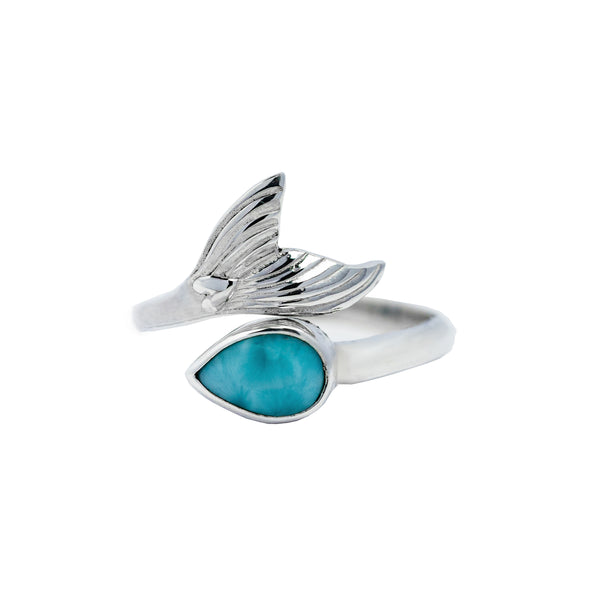 Ariel Larimar Mermaid Ring