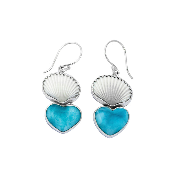 Ocean Love Larimar Earrings