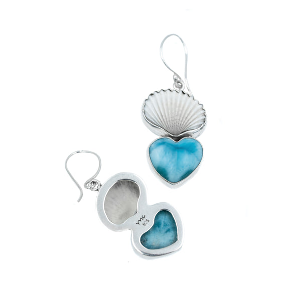 Ocean Love Larimar Earrings